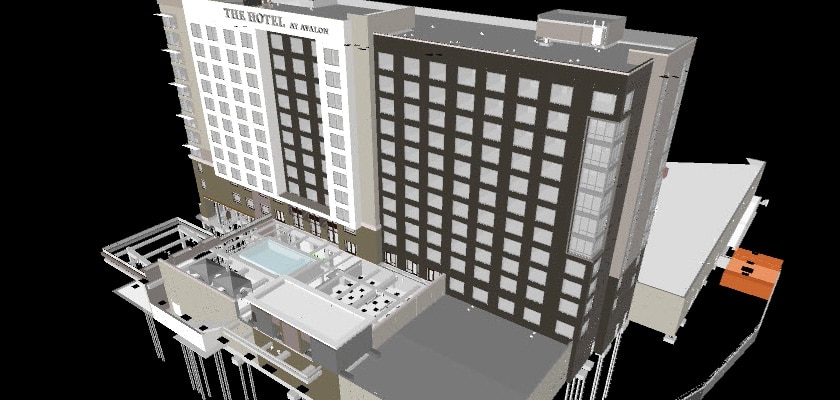 architectural_bim_model_avalon_hotel