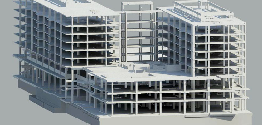 structural_bim_modelParcel D_Commercial_Building