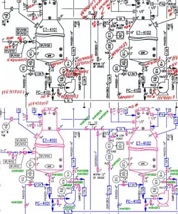 Redline markups