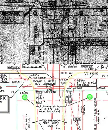 Scanned Drawing Conversion