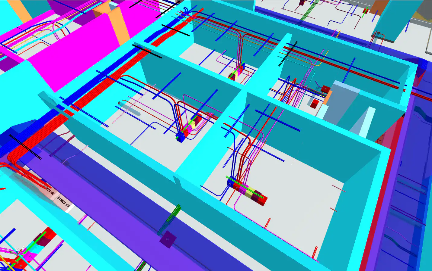 Mills Memorial Hospital - Electrical BIM Services