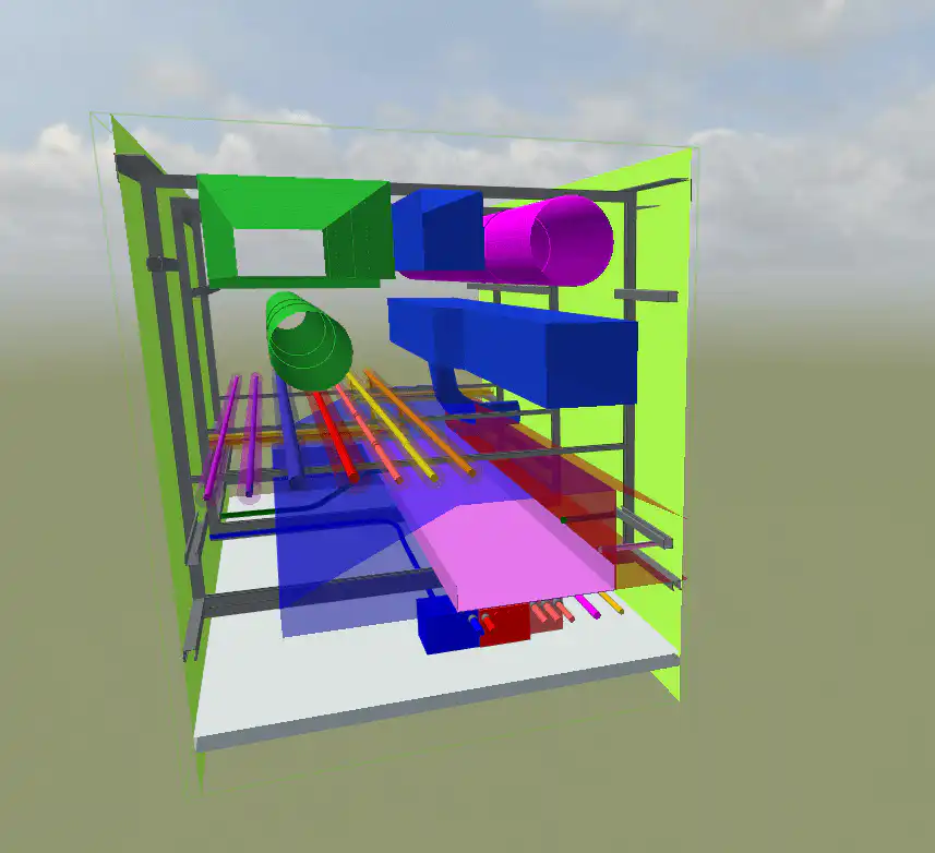 Mills Memorial Hospital - Electrical BIM Services