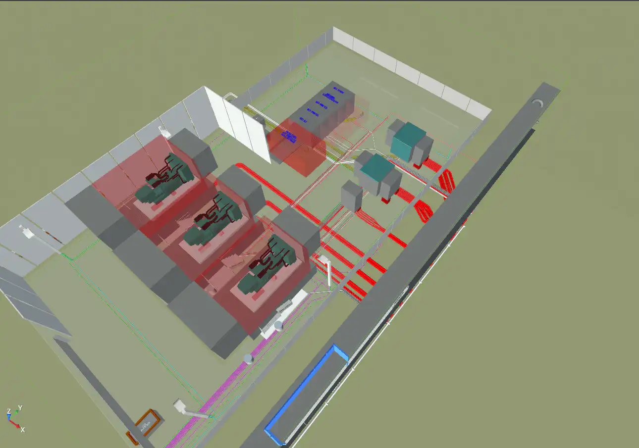 Mills Memorial Hospital - Electrical BIM Services