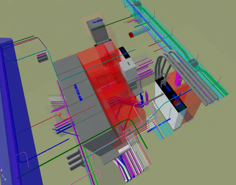 Mills Memorial Hospital - Electrical BIM Services