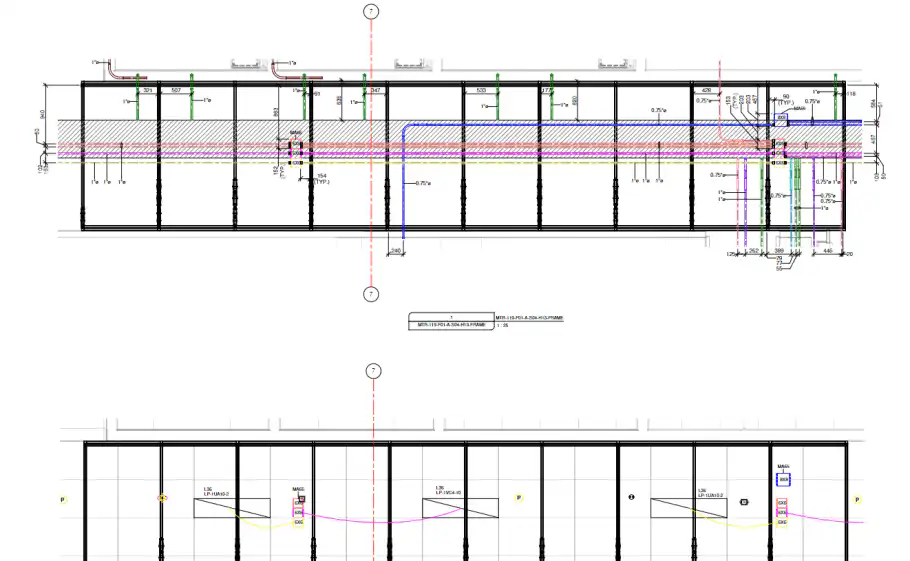 Mills Memorial Hospital - Electrical BIM Services
