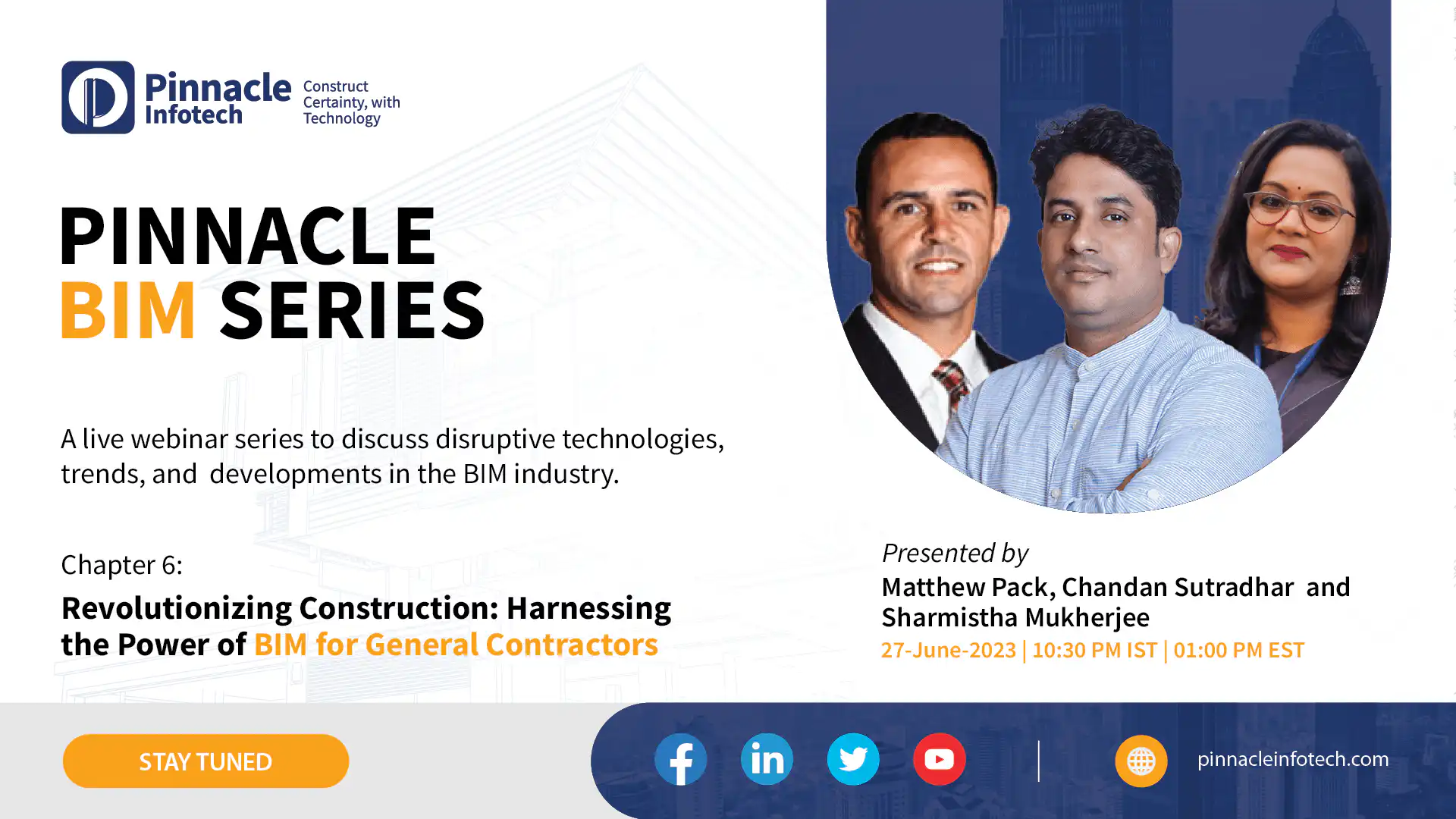 Pinnacle BIM Series: Power of BIM for General Contractors