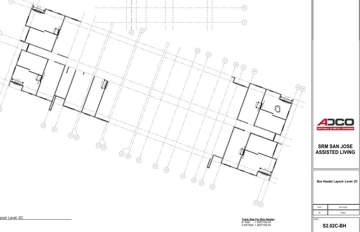 SRM San Jose Assisted Living: 3D BIM Project with Shop Drawings image 3