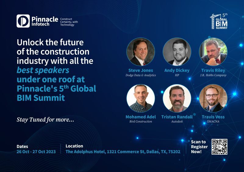 Pinnacle 5th Global BIM summit speakers