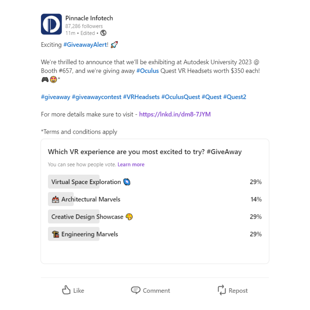 LinkedIn Poll - AU