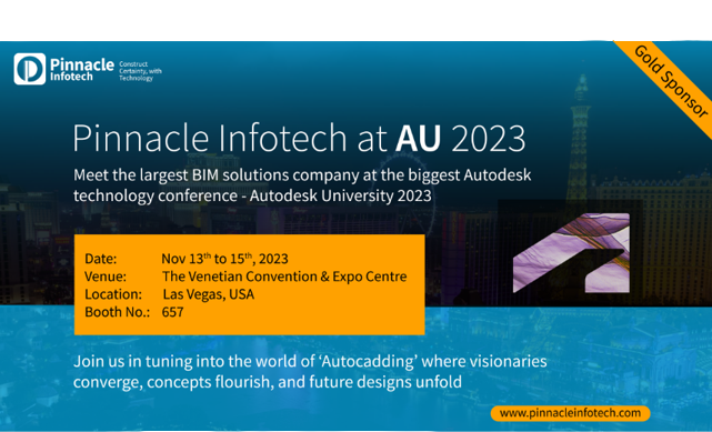 Pinnacle Infotech at AU 2023 - preview