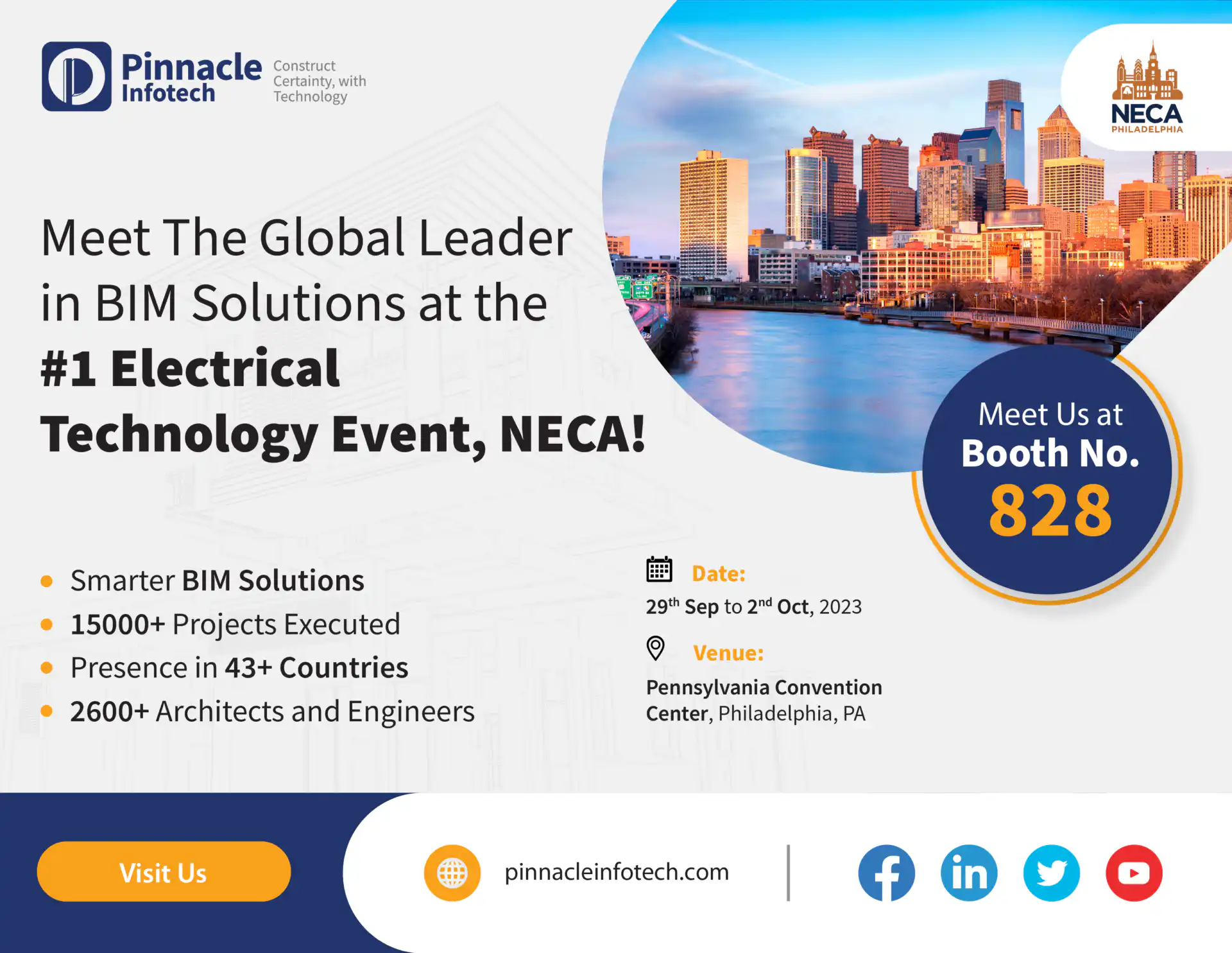 Pinnacle Infotech at NECA 2023