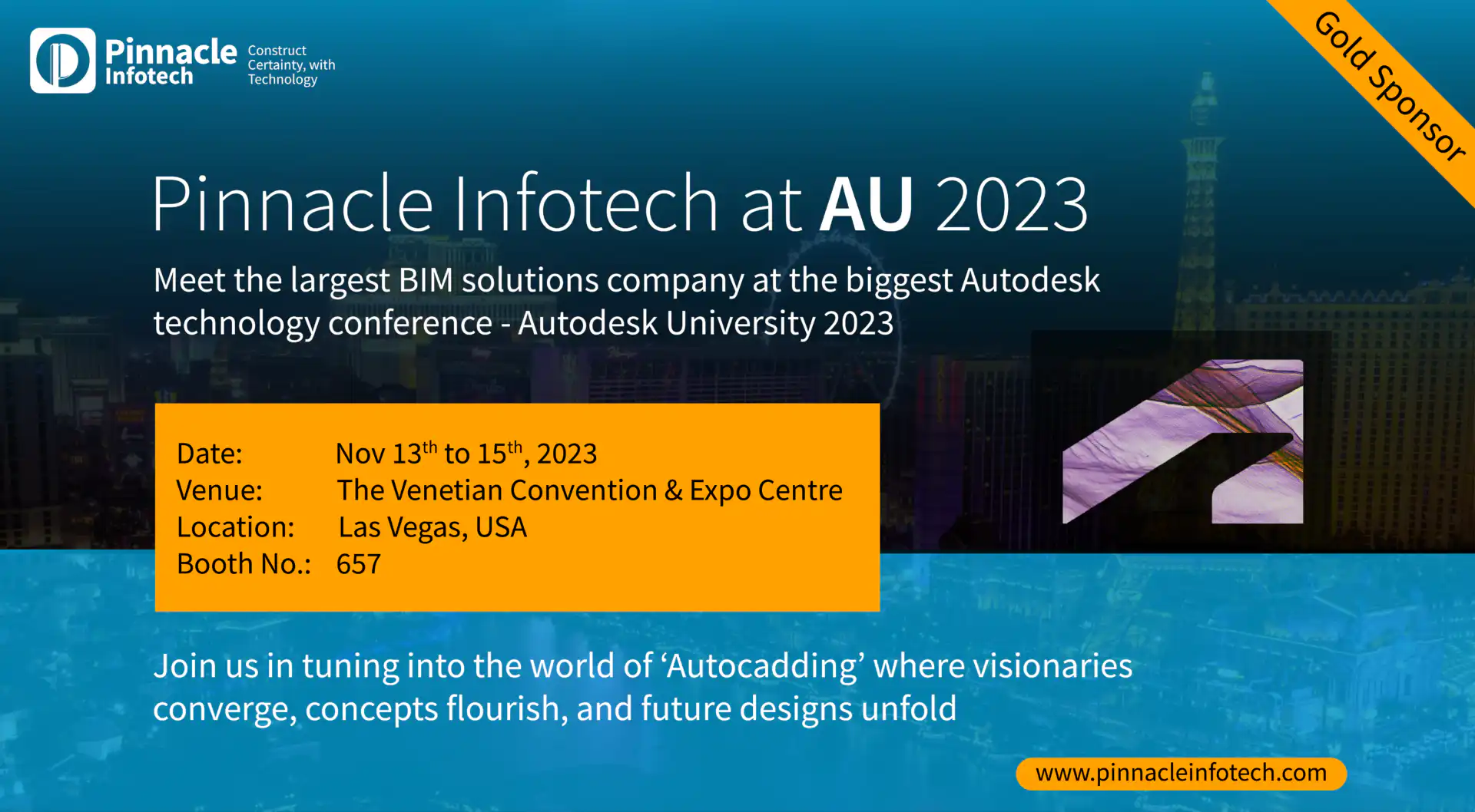 Pinnacle Infotech AU 2023 banner