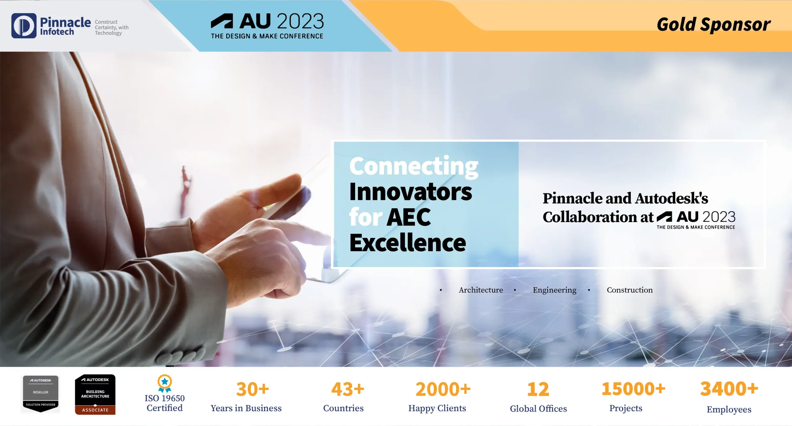 Connecting innovators for aec excellence -cover
