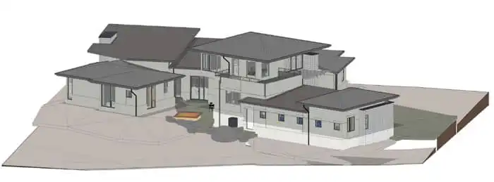 Architectural drawing technical sample
