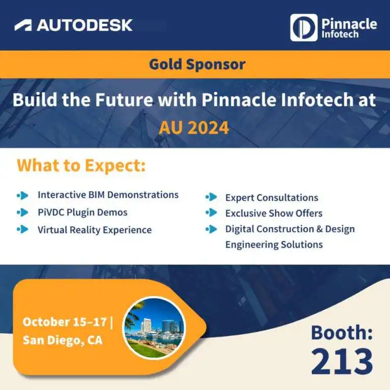 Pinnacle Infotech at Autodesk University 2024