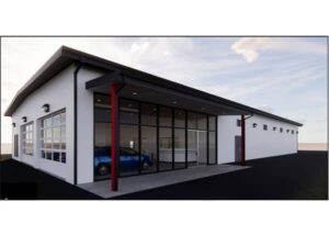 Car service center, USA