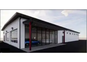 Car service center, USA