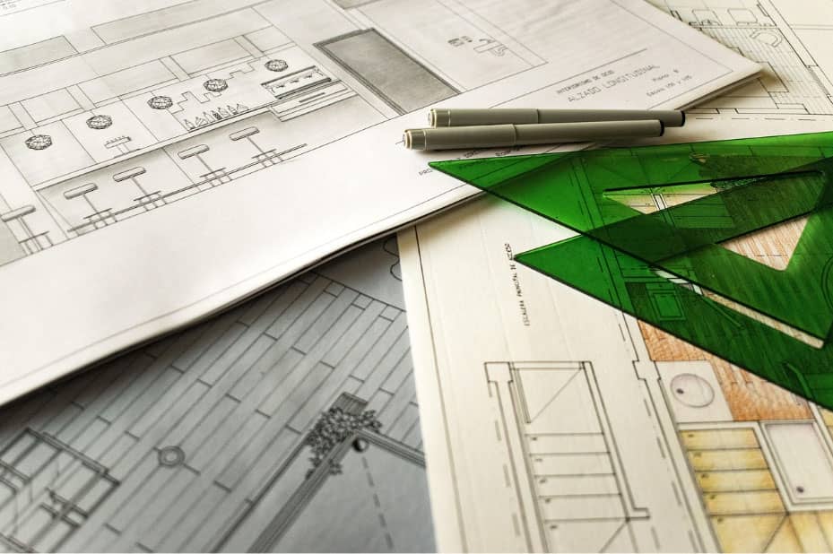 Technical Construction Drawing