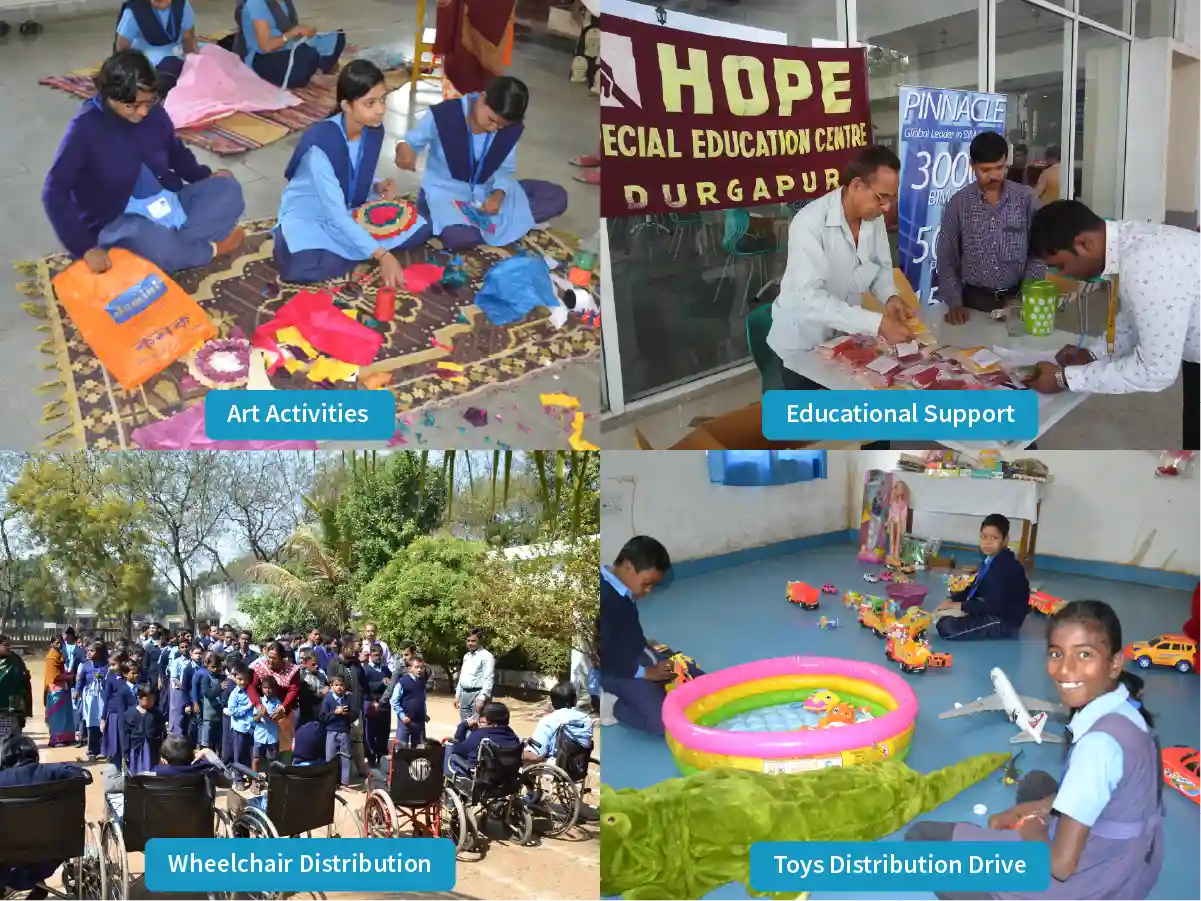 Building of essential facilities