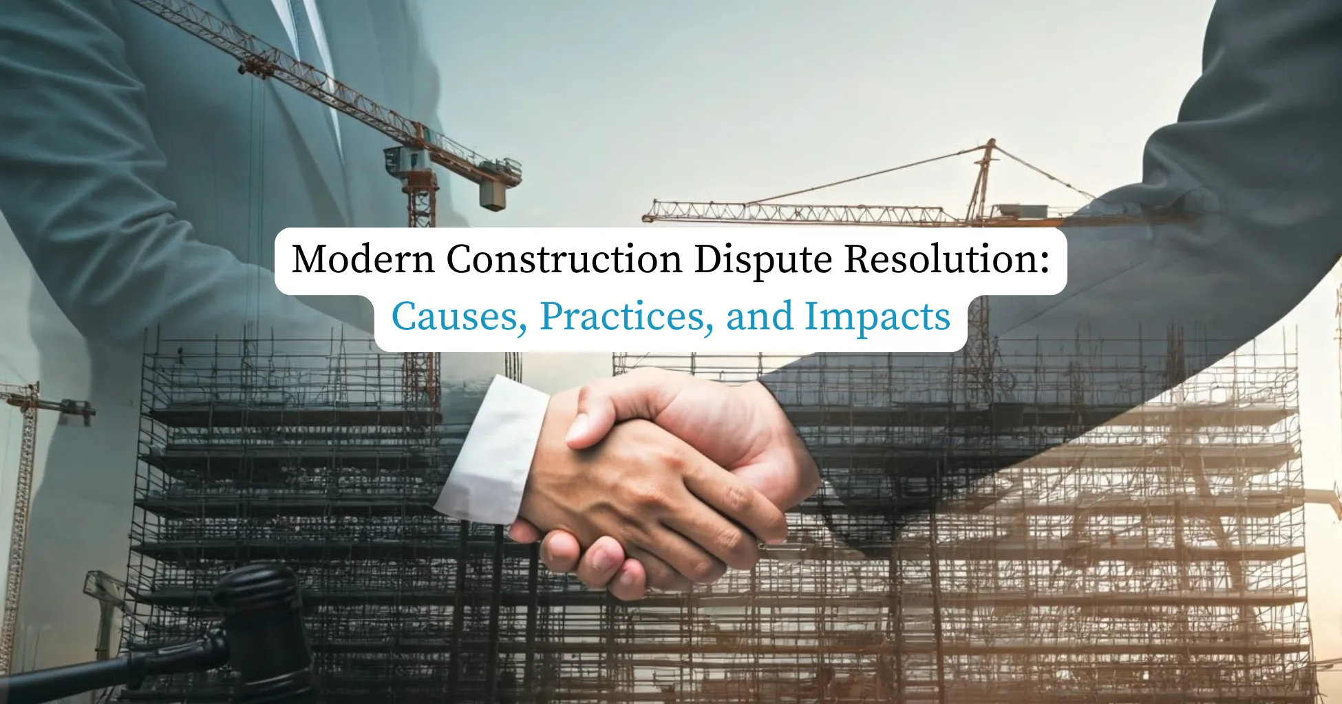 Modern Construction Dispute Resolution_ Causes, Practices, and Impacts_Technical article