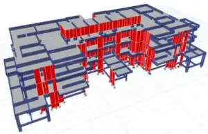 Three-storey concrete condo building, Bahamas - DD