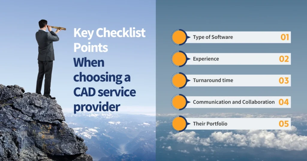 Key Checklist Points When choosing a CAD service provider