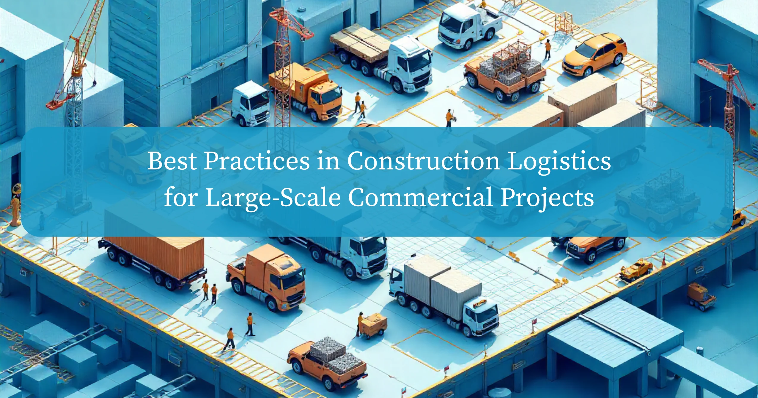 Best Practices in Construction Logistics for Large-Scale Commercial Projects
