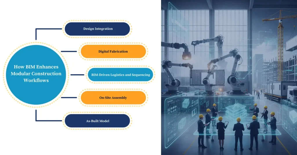 How BIM Enhances Modular Construction Workflows