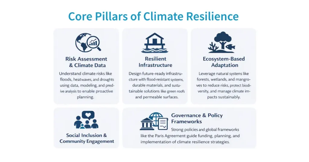 Core Pillars of Climate Resilience