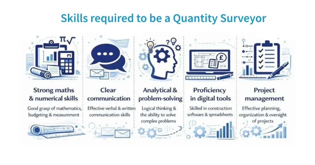 Skills required to be a Quantity Surveyor