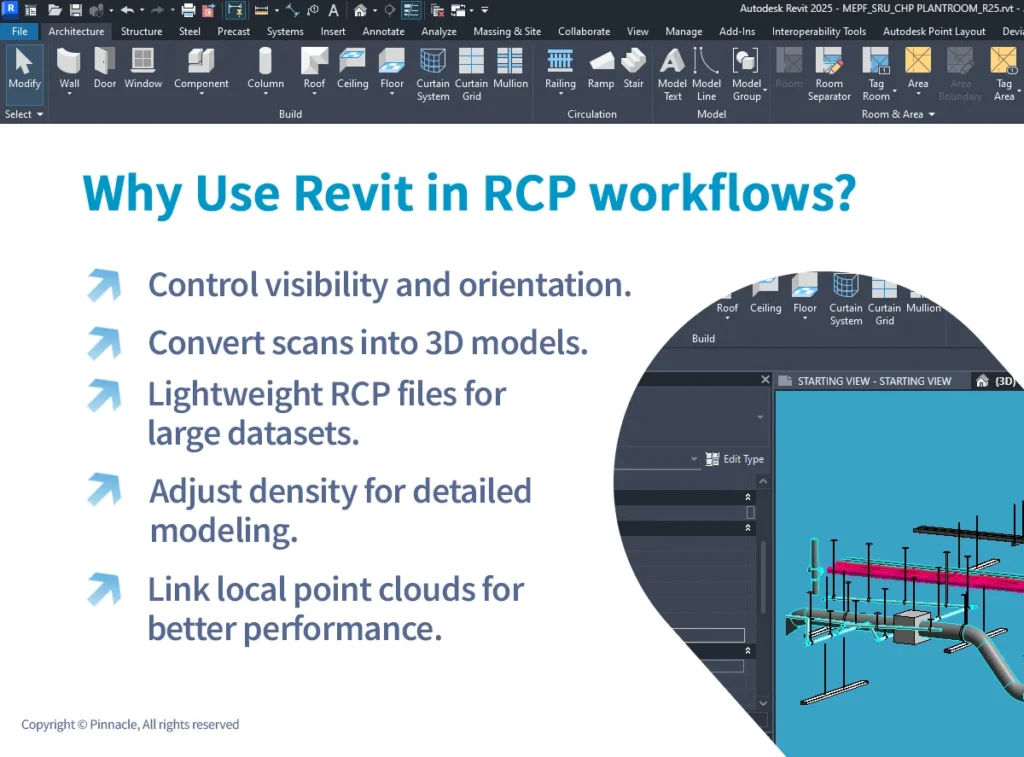 Why Use Revit in RCP workflows