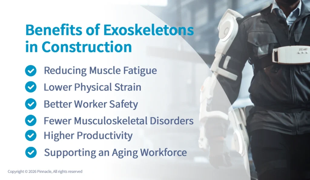 Benefits of Exoskeletons in Construction