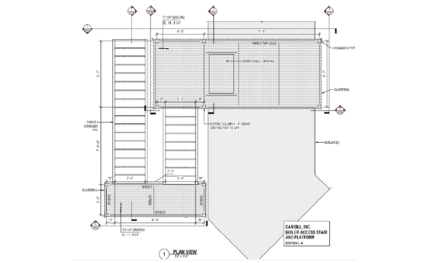 Cargill, INC. Boiler Access Stair and Platform