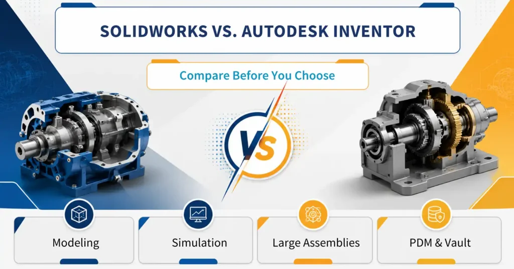 SolidWorks vs. Inventor_Quick Comparison