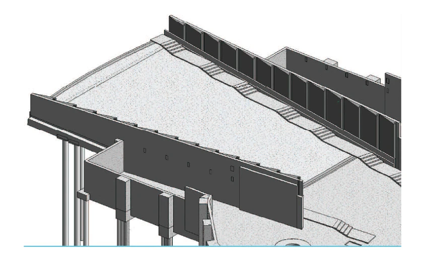 Entry Ramp at Rotunda Level