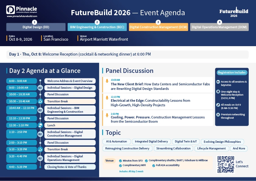 Future Build 2026 Agenda Conference Itinerary