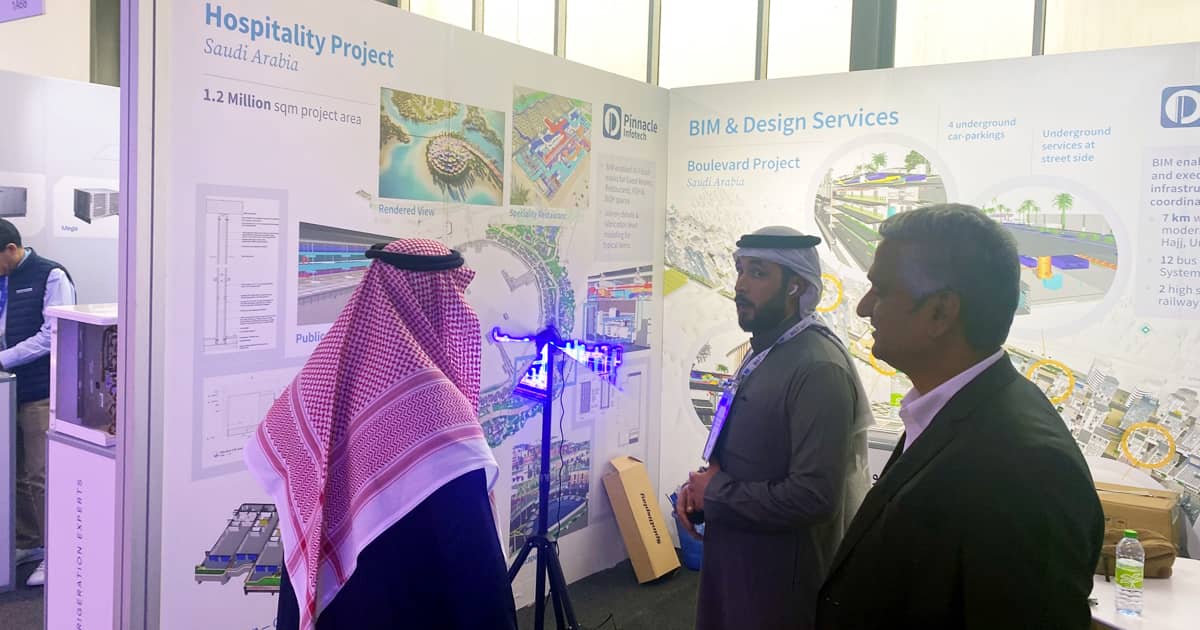 pinnacle big5 saudi - hospitality boulevard booth