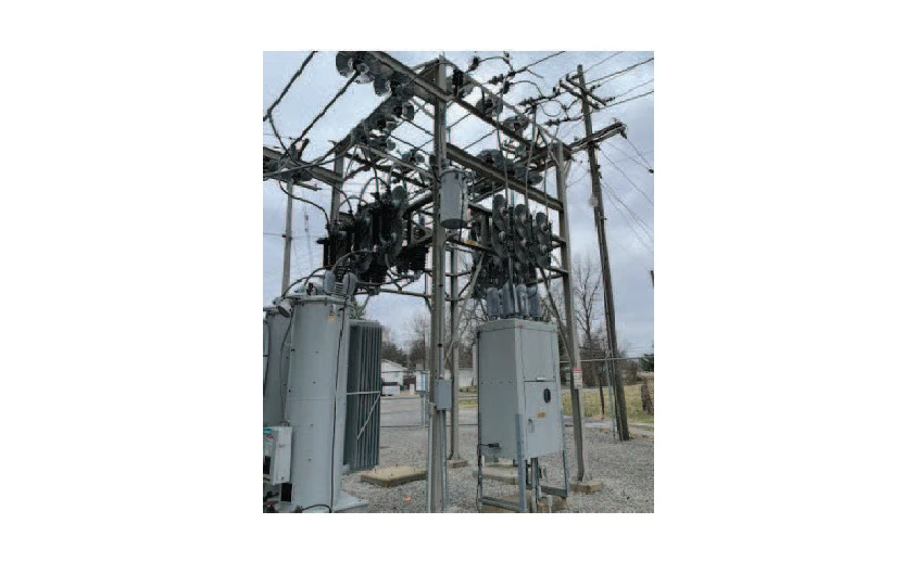 electrical substation structure